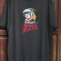 Áo thun mỹ ringer tee 2hand hoạt hình speed racer