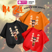 Áo thun Na Tra Ma Đồng trẻ em, Áo thun Cotton 100% bé trai, size 10 - 60kg