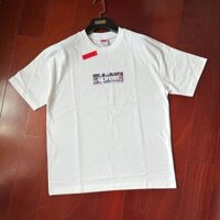 Áo thun nam 21ss Milan Box Logo Tee Trắng