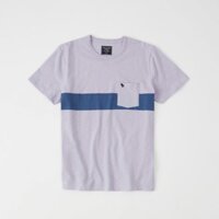 Áo thun nam Abercrombie & Fitch AF-T212 STRIPE POCKET TEE