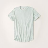 Áo thun nam Abercrombie & Fitch AF-T281 Short-Sleeve Slub Curved Hem Tee
