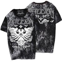 Áo thun nam AFFLIC áo phông nam logo Đại Bàng thun cotton cao cấp cực chất ATT117