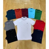 Áo thun nam body cổ trụ gắn logo Diesel