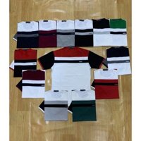 Áo thun nam body ZARA, cổ tròn tay ngắn phối ngực