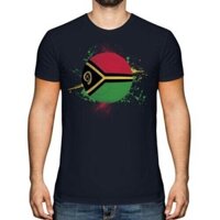 Áo thun nam bóng đá Vanuatu Tee Top Quà tặng World Cup Sport