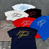 Áo thun Nam Boxy 280gsm thêu nổi 3D FAFIC STUDIO nữ unisex cotton local brand