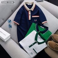 ÁO THUN NAM CÁ SẤU POLY THÊU LOGO GTR