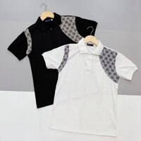 Áo Thun Nam Cao Cấp Hàn Quốc Chuẩn Form Phối Màu Nhẹ Chất Cotton Co Dãn Vừa Phối Viền LinhCon Shop