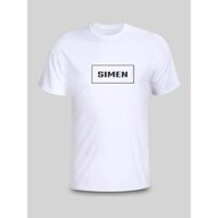 Áo Thun Nam Cao Cấp Siêu Nhẹ In Ngang SIMEN Nam Tính [SIMEN]