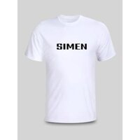 Áo Thun Nam Cao Cấp Siêu Nhẹ In SIMEN Ngang Ngực [SIMEN]