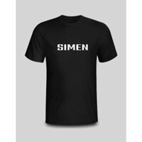 Áo Thun Nam Cao Cấp Siêu Nhẹ In SIMEN Ngang Ngực [SIMEN]