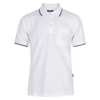 Áo thun nam cổ bể có túi pious CT001 ( TRẮNG)