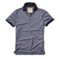 Áo thun nam cổ bẻ Hollister Textured Pique Polo HCO-P40