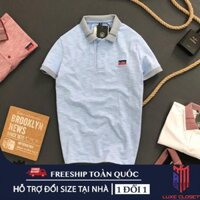 Áo thun nam có cổ Havis chất thun cotton mè nam tính thời trang cao cấp AXK063 Chất *