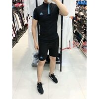 Áo thun nam có cổ trụ trơn họa tiết Hàn Quốc thời trang cao cấp - ATR96