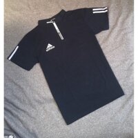 Áo thun nam có cổ trụ trơn họa tiết Hàn Quốc thời trang cao cấp - ATR102