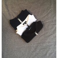 Áo thun nam có cổ trụ trơn họa tiết Hàn Quốc thời trang cao cấp - ATR99