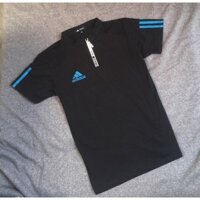 Áo thun nam có cổ trụ trơn họa tiết Hàn Quốc thời trang cao cấp - ATR103