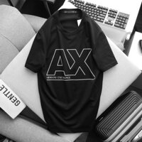 Áo thun nam cổ tròn Ax ARMANI EXCHANGE , Áo Phông Unisex chất vải Cotton co dãn 4 chiều dày dặn có bo cổ, mã SJ007