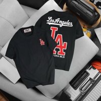 Áo thun nam cổ tròn Havis vải cotton logo in 2 mặt cá tính AXK315