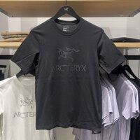 Áo thun nam cổ tròn ngắn tay cổ tròn ARCTERYX in Logo Cotton nguyên chất thông thường