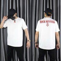 ÁO THUN NAM CỔ TRÒN TAY NGẮN THAILAND IN ROCK REVIVAL - ND MENSWEAR