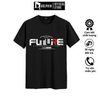 Áo thun nam cộc tay cổ tròn in hình FLIURE, Áo phông tay ngắn cổ tròn cho nam, Áo thun lạnh cotton co giãn bốn chiều