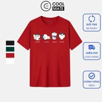 Áo thun nam Cotton Care & Share in Bốn chú Mèo - thương hiệu Coolmate sale