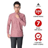 Áo thun nam dài tay xước màu hồng aligro ALGAPD023 - XL