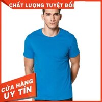 Áo thun nam đen cổ tròn vải tốt SG125 Saosaigon