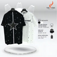 Áo Thun Nam Dolce Formal hoa văn ngôi sao sáng Full Áo vải Cotton 100%