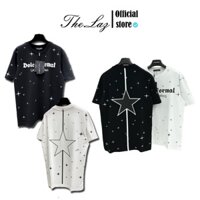 Áo Thun Nam Dolce Formal Họa Tiết Ngôi Sao Full Áo vải Cotton 100% .