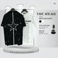 Áo Thun Nam Dolce Formal hoa lá ngôi sao 5 cánh Full Áo vải Cotton 100%