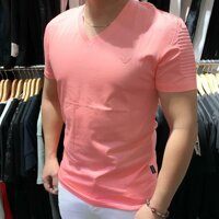 Áo thun nam đơn giản khỏe khoắn - hồng - 2XL