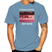 Áo thun nam Frank Zappa Hot Rats Trang phục màu đen Áo thun