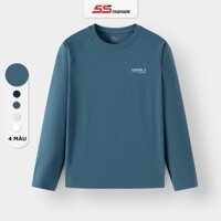 Áo Thun Nam Giữ Nhiệt Dài Tay 5S FASHION Ultra-Soft Ấm Áp, Cổ Tròn,Tay Raglan Khỏe Khoắn (ATH24012)