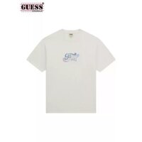 Áo thun nam GUESS màu trơn giản dị Cotton in hình đơn giản 228