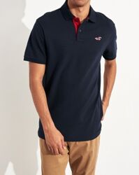 Áo thun nam Hollister HCO-P258 Stretch Icon Polo Navy