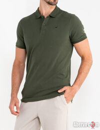 Áo thun nam Hollister HCO-P269 Stretch Icon Polo Green