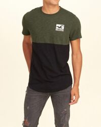 Áo thun nam Hollister HCO-US-T14 Colorblock Graphic