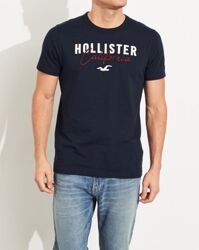 Áo thun nam Hollister HCO-US-T18 Embroidered Logo Graphic Tee Navy