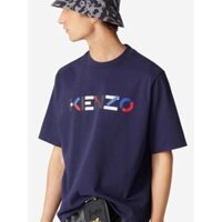 Áo thun nam in chữ màu mới KENZO