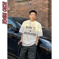 Áo thun nam in chữ Mùa xuân mới Hàn Quốc cổ điển đa năng áo ngắn tay