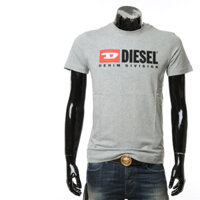 Áo thun nam in logo mùa hè Diesel thời trang ngắn tay cổ tròn