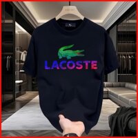 ♞,♘Áo thun nam KATUN LACOSTE, Áo thun ngắn tay cổ điển đầu tiên mùa hè, Thương hiệu thời trang Ga Châu Âu 280G M