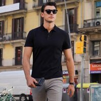 Áo Thun Nam KING - Cổ Bẻ, Polo, Tay Ngắn, Body, Trơn, Big Size, Kingchuyensi, chất cotton co giãn tốt T01