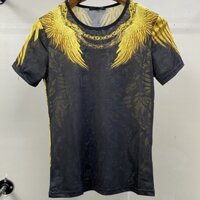 Áo thun nam lưới cao cấp TC với họa tiết in sắc nét, không phai, chất vải lưới co dãn, phong cách trẻ trung, thời trang