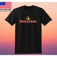Áo thun nam màu đen Toblerone Chocolate Lover Candy Bar