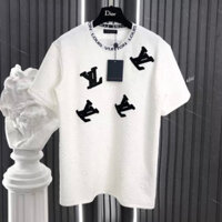 Áo thun nam mẫu mới phối dập chữ nổi trẻ trung sang trọng chuẩn form thời trang