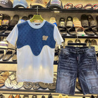 Áo thun nam mẫu mới phối hoạ tiết trẻ trung thanh lịch sang trọng chuẩn form thời trang